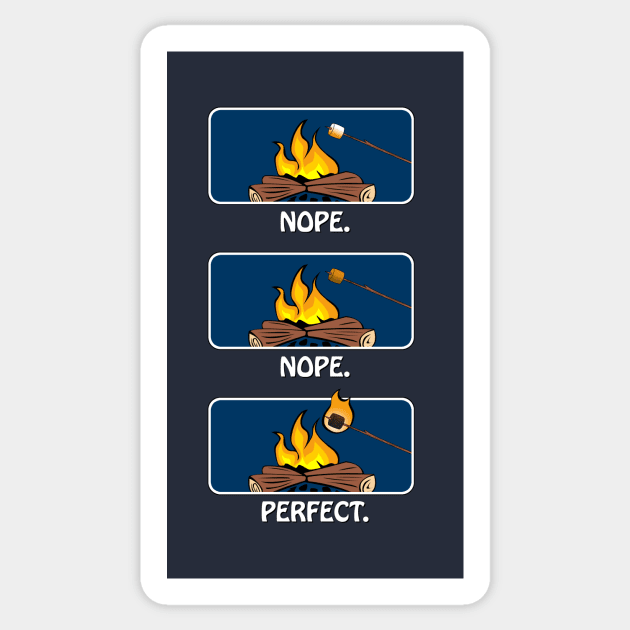 Roasted Marshmallow Sticker by GloopTrekker